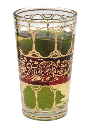 东方茶叶配薄荷茶图片下载