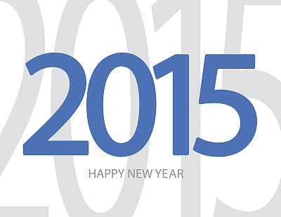 2015文字设计新年快乐图片下载