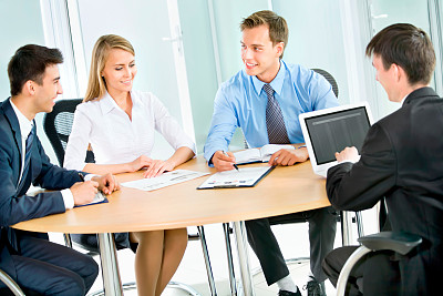 业务团队一起工作图片下载