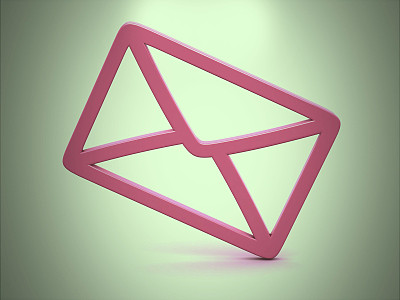 邮件图标(高分辨率3D图像)图片下载