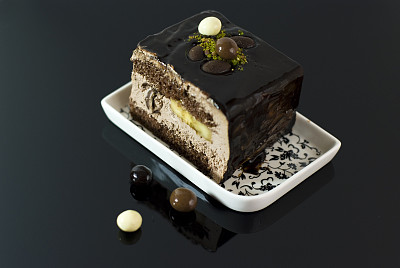 香蕉巧克力蛋糕图片下载