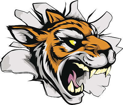 老虎体育吉祥物爆发图片下载