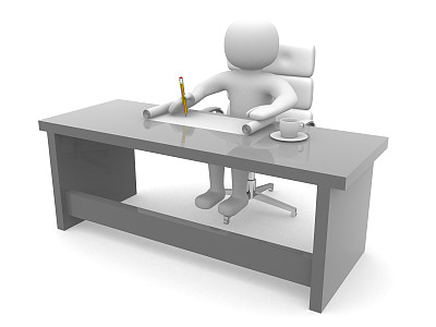 一边制定计划一边喝咖啡的人图片下载