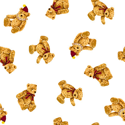 熊的模式图片下载