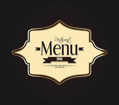 菜单设计图片下载