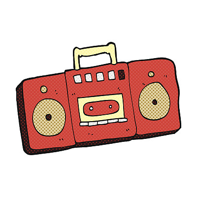 卡通式收录机图片下载