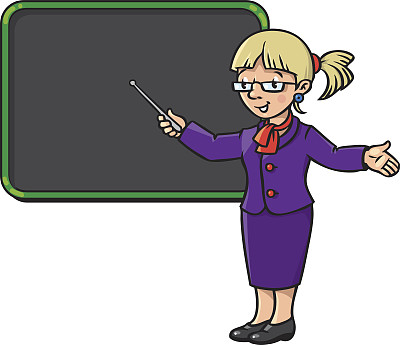 有趣的教鞭老师。专业系列。图片下载