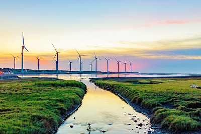 风力发电图片素材ID：166619032