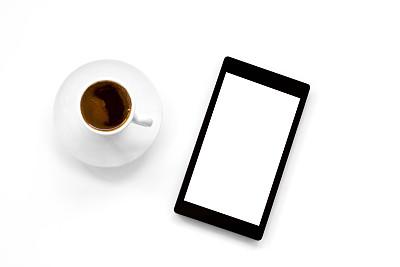 带有屏幕剪切路径的数字平板电脑图片下载