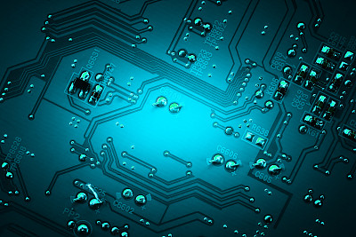 特写电子电路板图片下载