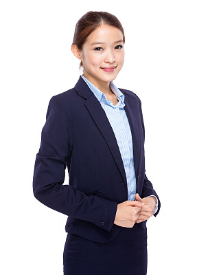 一个中国女商人的肖像图片下载