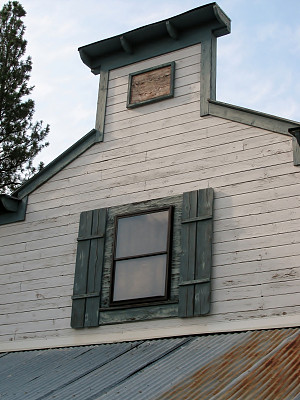 西部城镇建筑的装饰元素图片下载