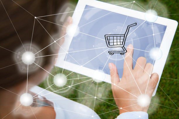 移动购物的概念图片下载