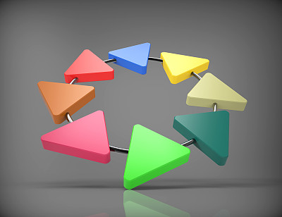 现代圆锥体3d楼梯图业务图片下载