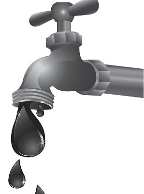 漏油龙头的概念说明图片下载