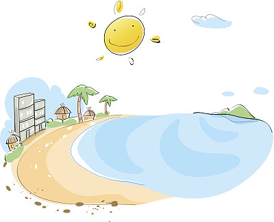 海边的景色图片下载