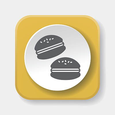 蛋白杏仁饼干图标图片下载