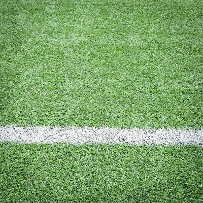 背景或纹理的足球场线细节图片下载