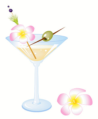 光的鸡尾酒图片下载