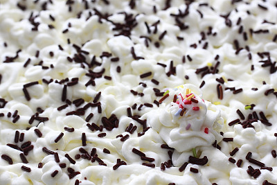 自制奶油巧克力蛋奶沙司图片下载