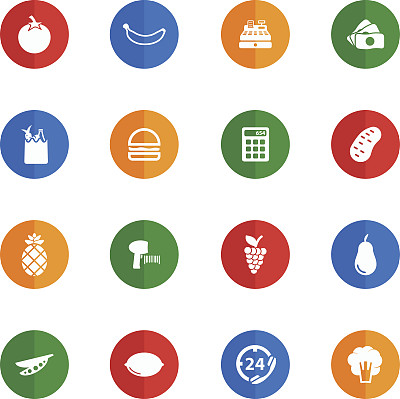 杂货店简单的图标图片下载