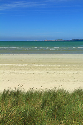 法国英吉利海峡的海滩图片下载