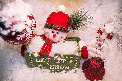 圣诞雪人图片下载