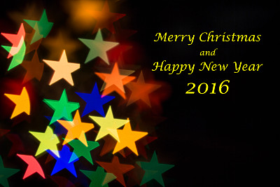 美女明星的色彩模糊了圣诞和新年的灯火图片下载