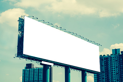 空白的广告牌图片下载