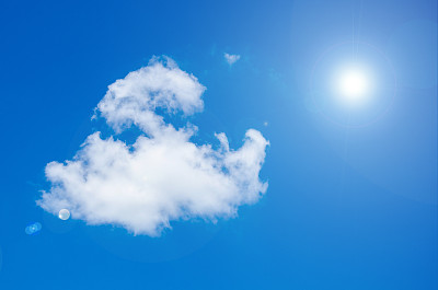 蓝色的天空图片下载