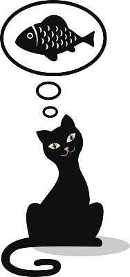 黑色的猫图片下载