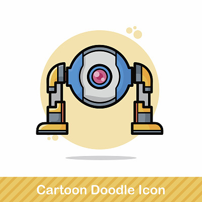 机器人涂鸦图片下载