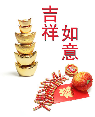 中国新年装饰素材图片