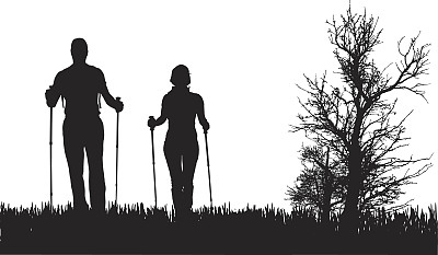 矢量剪影的人。图片下载