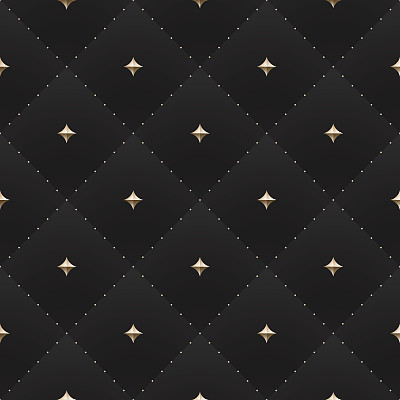 无缝豪华暗黑色图案和背景图片下载