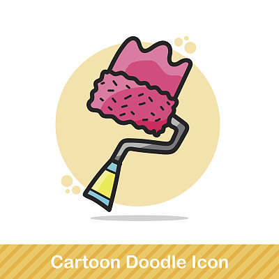 画笔颜色涂鸦图片下载