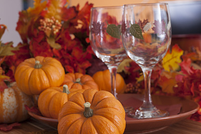 秋天装饰感恩节图片下载