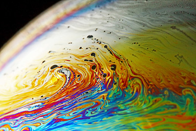 模糊的颜色和近距离的照片的一个泡沫风格图片下载