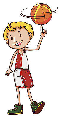 男子篮球运动员图片下载