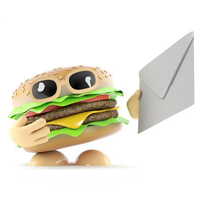 3d汉堡有邮件图片下载