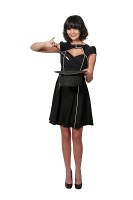 女魔术师图片下载