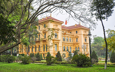 总统府-越南河内图片下载