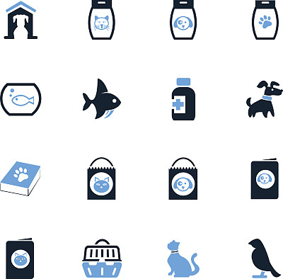 宠物商品图标集图片下载