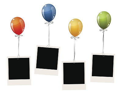 气球老照片图片下载