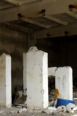 工业废墟内部图片下载