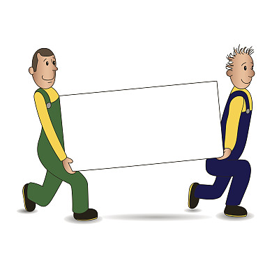 办公室主题插图。矢量图图片下载