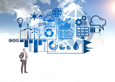 替代能源，清洁环境图片下载