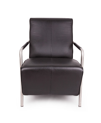 黑色皮躺椅图片下载