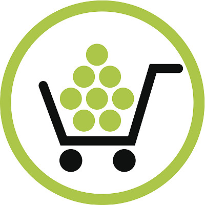 购物矢量图标图片下载