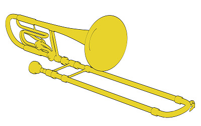 低音长号图片下载